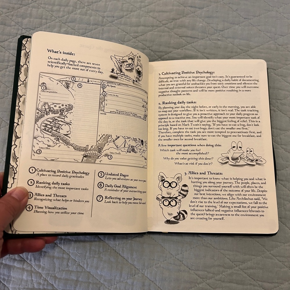 The Hero’s Journey Quest Planner: ADHD Friendly - Picture 4 of 6
